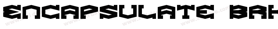 Encapsulate BRK字体转换